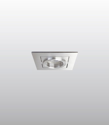 Foco empotrable aluminio GU10 QUALE-202LB - Ineslam
