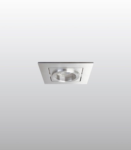 Foco empotrable aluminio GU10 QUALE-202LB - Ineslam