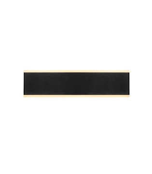 Aplique de pared Nelson CCT negro 16W - Mantra