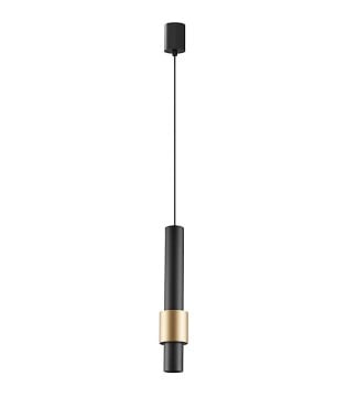 Lámpara colgante LED Clifton 7W negro 8565 - Mantra
