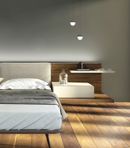 Lámpara colgante LED Kilda 10W negro - Mantra