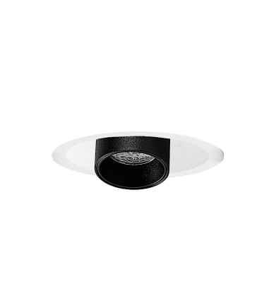 Foco empotrable TRIMASI LED blanco-negro 5W Ø61 - Mantra