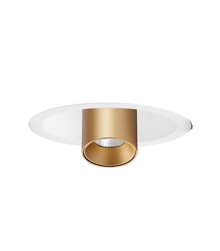 Empotrable TRIMASI 7W L60 Ø82 blanco-oro