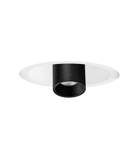 Empotrable TRIMASI 7W L60 Ø82 blanco-negro