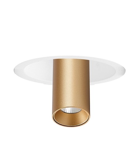 Empotrable TRIMASI 7W L110 Ø82 blanco-oro