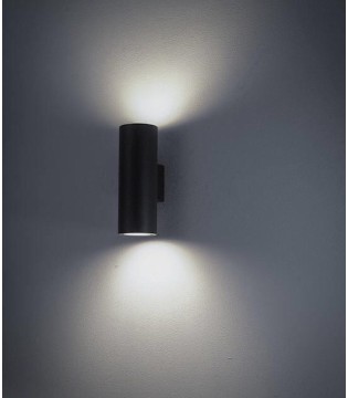 Aplique exterior  Volcano 6482 doble gris oscuro 2 E-27 Mantra 2