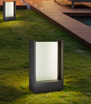 Baliza exterior gris MATIA...