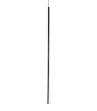Lámpara techo LED colgante  ULTRATHIN cilindro 1m negro 2
