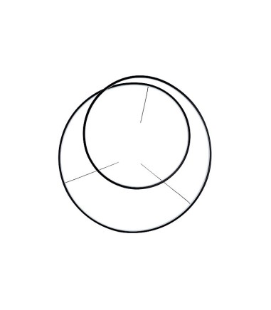 Lámpara de techo circular LED Oz -...