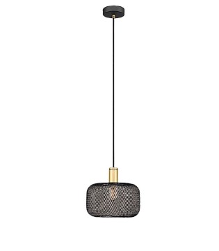 Lámpara de techo OSIRIS 1 luz oro negro - Schuller - 910132