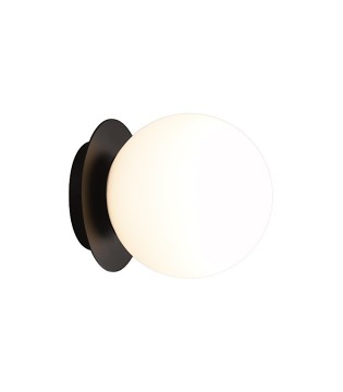 Aplique de pared Parma negro E27  - ACB