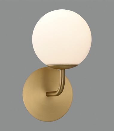 Aplique de pared Parma 1 oro con brazo - ACB