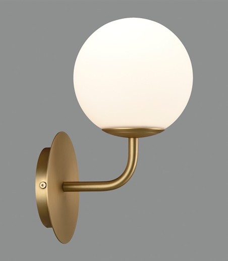 Aplique de pared Parma 1 oro con brazo - ACB
