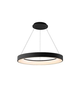 Lámpara colgante Niseko 45W 50 cm negro 8572- Mantra