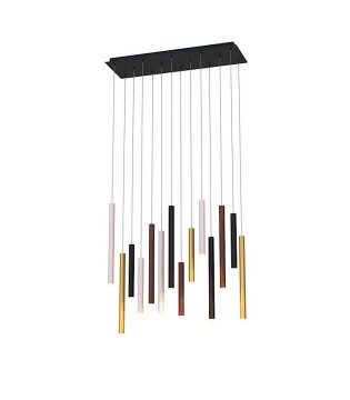 Lámpara de techo Cala LED 84W rectangular 8085 - Mantra
