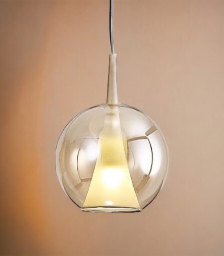 Lámpara colgante Elsa bronce 8255 E27 - Mantra isla de cocina