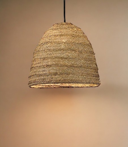 Lámpara colgante Moyana E27 50cm rafia - ACB