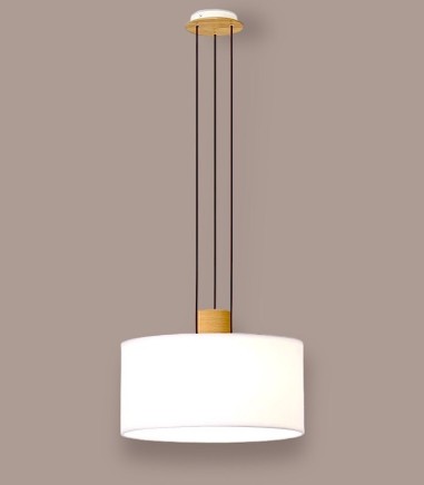 Lámpara de techo con pantalla MD2118-WH - Ineslam