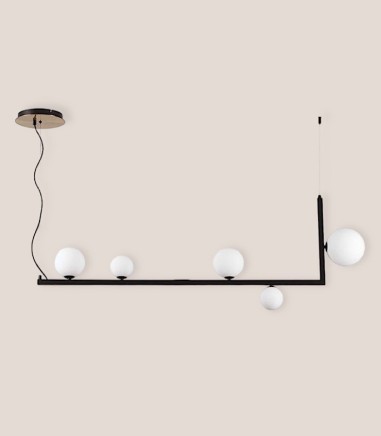 Lámpara lineal de techo Birds 5L G9 - Ideal Lux