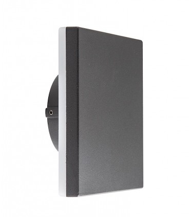 Aplique exterior Bora gris oscuro 6536 cuadrado Mantra