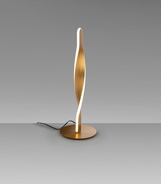 Lámpara de mesa Twist oro - Schuller 2