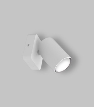 Foco SAL Mantra 1 luz Blanco GU10 6283 Mantra. Para techo o pared. Luz orientable de acentuación. 2