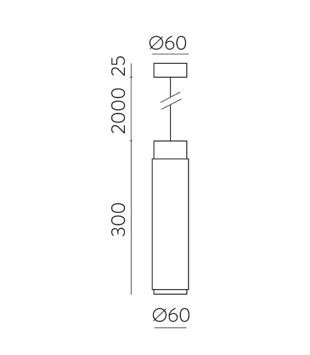 Lámpara colgante de techo LED Lux 13W - ACB