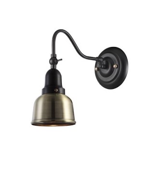 Aplique orientable metal bronce antiguo Ø12cm E27