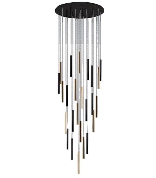 Lámpara VARAS 25L oro-negro - Schuller