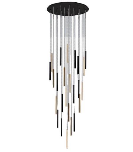 Lámpara VARAS 25L oro-negro - Schuller