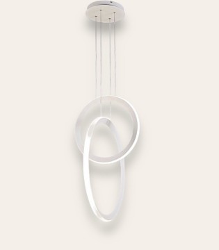 Lámpara colgante LED KITESURF  48W Blanco 7191 Mantra 2