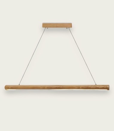 Lámpara de techo lineal madera LED Titan - Ineslam