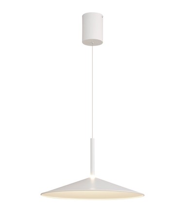 Lámpara techo colgante Calice blanco 7890 LED 16W - Mantra