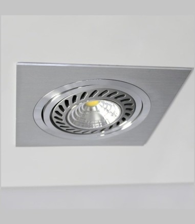 Empotrable Helium AR111 1L aluminio 150