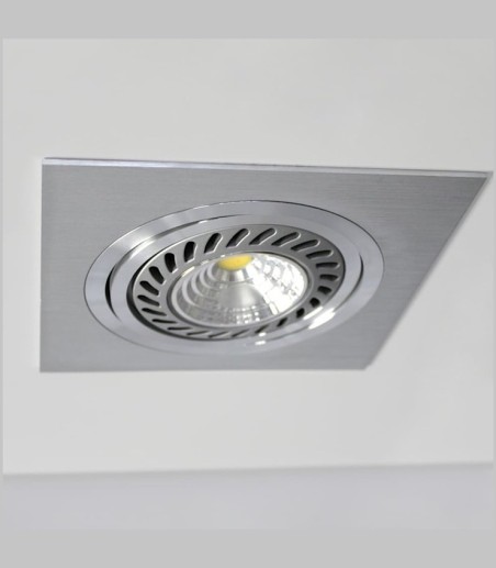 Empotrable Helium AR111 1L aluminio 150