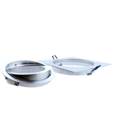 Empotrable Helium AR111 1L aluminio 150