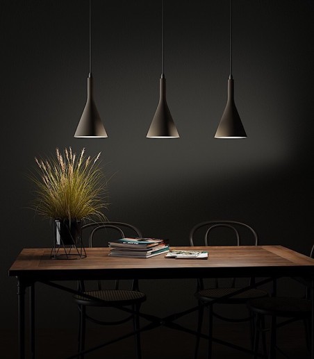 Lámpara colgante yeso Ella - Rendl Light Studio