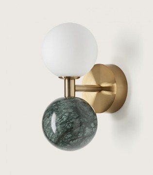 Aplique de pared Dalt oro-verde A1280 - Aromas