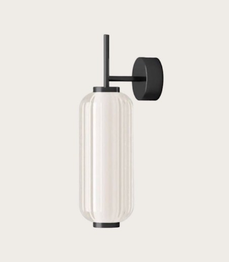Aplique de pared Elma negro A1312 - Aromas del Campo