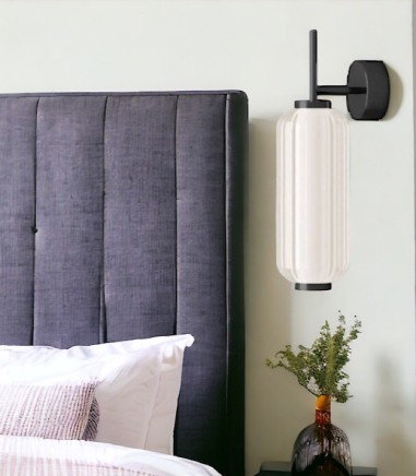 Aplique de pared Elma negro A1312 - Aromas del Campo