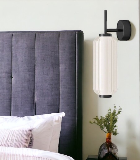 Aplique de pared Elma negro A1312 - Aromas del Campo