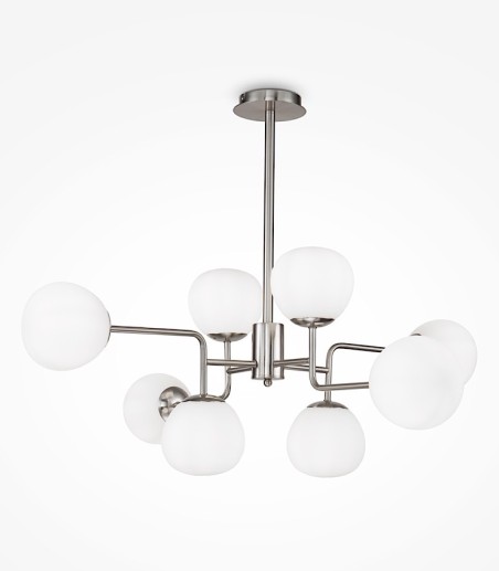 Lámpara de techo Erich 8 luces cromo - Maytoni