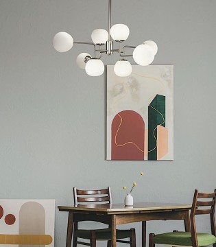 Lámpara de techo Erich 8 luces oro - Maytoni 2