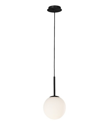 Lámpara de techo globo colgante Parma  negro IP44 - ACB Iluminación
