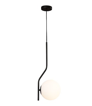 Lámpara colgante Maui 1 luz negro- ACB