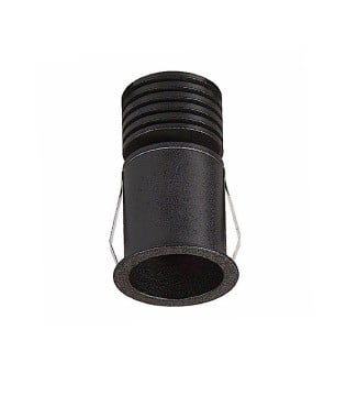 Foco Empotrable GUINCHO LED Negro 5W IP54 Mantra