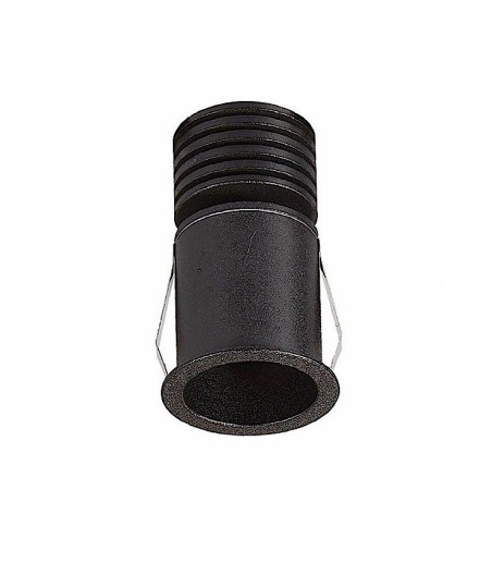 Foco Empotrable GUINCHO LED Negro 5W IP54 Mantra