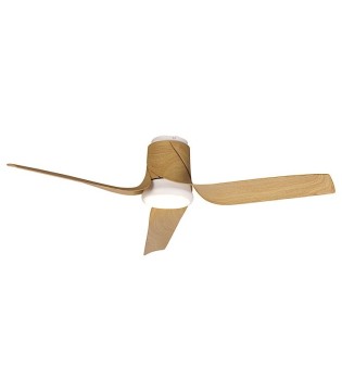 Ventilador de techo, comprar de LED con aspas Ushuaia madera 8719 - Mantra