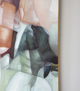 Cuadro abstracto Alegra N4 100X150 con marco - VP Interiorismo 2