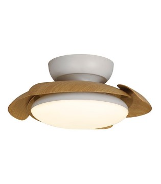 Plafón - ventilador de techo Aloha madera 8234 - Mantra. Comprar en Luzópolis